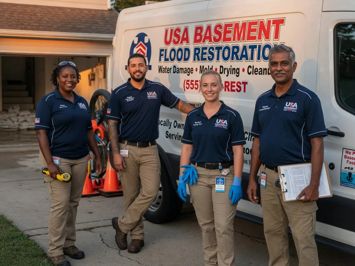 Basement Flood Cleanup company in Diamondville, WY
